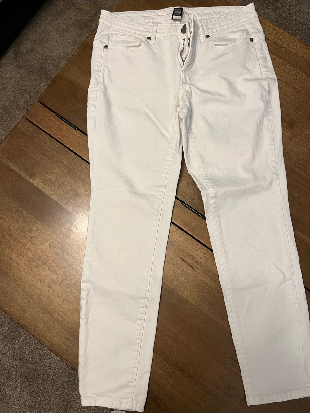Victoria's Secret White Slim Jeans